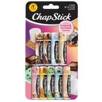 Lip Balm ChapStick Ice Cream Collection, pacote com 3 unidades de 4,4 ml
