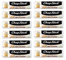 Lip Balm ChapStick Limited Edition Cake Batter 4,4 ml (pacote com 12)