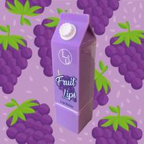 Lip Balm Fruit Lips Grape 03 Caixinha Leite Sabor Uva Lydia