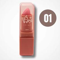 Lip Balm Hidratante Labial Só Vai De Vivai Cor 01