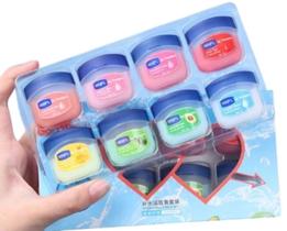 Lip Balm Set 8 un Hidratante Base de Plantas Naturais WNP'L