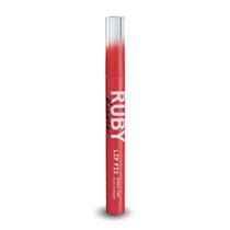 Lip fix ruby kisses glossy tint alta fixação cherry