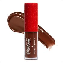 Lip Gloss Bruna Tavares Coca-Cola Gloss Sérum Brown Fizz