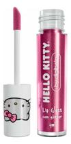 Lip Gloss Infantil Com Glitter Digibela Hello Kitty 4ml Pink Lemonade