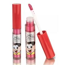 Lip Gloss Infantil Morango Hipoalergênico Turma da Mônica