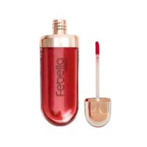 Lip Gloss Labial 3D Brilho e Hidratação Febella Make Up