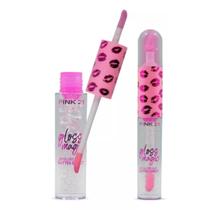Lip Gloss Magic Duo Glitter Effect 2x1 Tutti-Frutti Pink 21