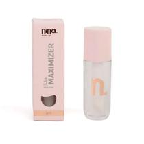 Lip Gloss Máximo Volume Nina Make Up Maximizer Clear 4ml