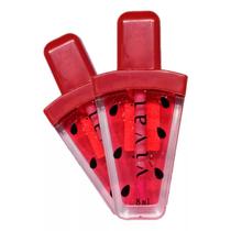 Lip Gloss Prin Melância Vivai Vermelho 06 Brilho Labial 8ml