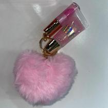 Lip Gloss Rosa Glitter Presente para Menina Pronto para Envio