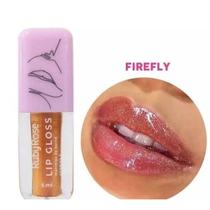 Lip Gloss- Ruby Rose com Glitter- Cor:FIREFLY