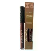 Lip Gloss Volumoso Mocha Mousse Lady Beauty 5ML Lip Gloss Volumoso Mocha Mousse Lady Beauty 5ML