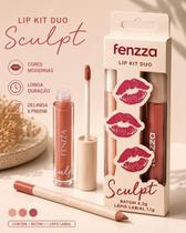 Lip Kit Duo Fenzza Contorno Labial e Batom Matte Nude DARING Lip Kit Duo Fenzza Contorno Labial e Batom Matte Nude DARING