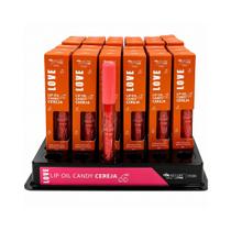 Lip oil candy cereja max love box c/36 uni cód.299 Lip oil candy cereja max love box c/36 uni cód.299