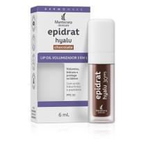 Lip Oil Mantecorp Skincare Epidrat Hyalu Chocolate Volumizador 3 em1 com 6ml Lip Oil Mantecorp Skincare Epidrat Hyalu Chocolate Volumizador 3 em1 com 6ml