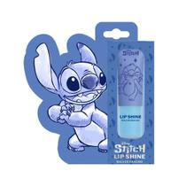 Lip Shine Stitch Bala De Abacaxi 8ml Disney com Manteiga de Karité, Pantenol, Cera de Candelila e Vitamina E