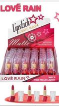Lip Stick Lové Rain Matte - 01 unidade - Cores Lindas e brilhantes - Mais vendido - Love Rain