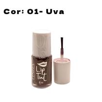 Lip Tint Labial Frutas: Uva, Tutti-Frutti, Morango, Cereja, Framboesa e Melancia Fenzza