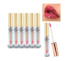 LipGloss Gold Magic Gloss que Muda de Cor de Acordo com o pH da Boca Efeito Exclusivo e Brilho Intenso