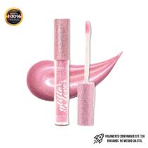Lipgloss Mágico Gloss Brilho Labial Rosa da Pink 21 com Cheirinho de Chiclete