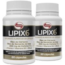 Lipix 6 Vitaminas E Minerais 60 Cápsulas Kit 02 Unidades
