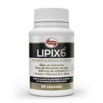 LIPIX6 com Óleo de Cártamo e vitaminas 60 cápsulas - VITAFOR