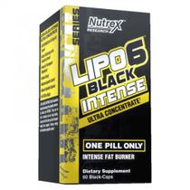 Lipo Black 60cps Intense Ultra Concentrado Original - Nutre.x