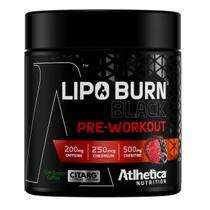 Lipo Burn Black Pre Workout (200g) Atlhetica Nutrition