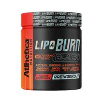 Lipo Burn Black Termogênico Pré Workout 200G Cromo Cafeina Lipo Burn Black Termogênico Pré Workout 200G Cromo Cafeina