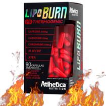 Lipo Burn Termogênico Completo Cafeína Xtea 60 Capsulas - Atlhetica Nutrition