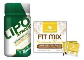 Lipo Strong + Chá Fit Mix 10 Sachês Lipo Strong + Chá Fit Mix 10 Sachês