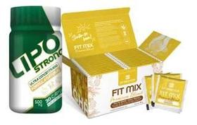 Lipo Strong + Chá Fit Mix 30 Sachês