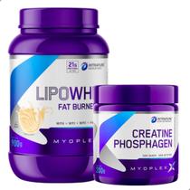 Lipo Whey Baunilha 900g + Creatine Phospagen 200g Myoplex