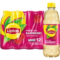 Lipton Chá Branco com Framboesa 12 garrafas de 500 ml