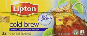 Lipton Cold Brew Sachês de Chá Preto 22 unidades Pacote com 3 Lipton Cold Brew Sachês de Chá Preto 22 unidades Pacote com 3