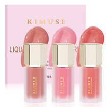 Liquid Blush KIMUSE Creme macio para bochechas de longa duração Liquid Blush KIMUSE Creme macio para bochechas de longa duração