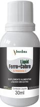 Liquid Ferro Cobre - Suplemento em Gotas - 30ml - Invebra