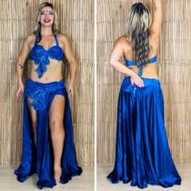 Liquidação Dança do Ventre Traje Bordado Completo p-40 - Pronta Entrega - TPCL-465 Liquidação Dança do Ventre Traje Bordado Completo p-40 - Pronta Entrega - TPCL-465