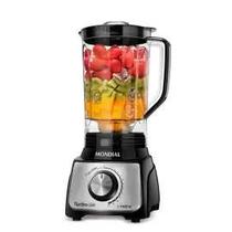 Liquidificador 12 Velocidades 1100W Preto Inox Mondial 127V Liquidificador 12 Velocidades 1100W Preto Inox Mondial 127V