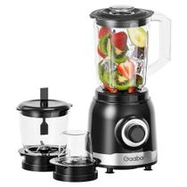 Liquidificador 3 em 1 com 2 Velocidades com Função Pulsar 1000W Gaabor Liquidificador 3 em 1 com 2 Velocidades com Função Pulsar 1000W Gaabor