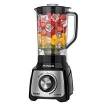 Liquidificador 3L Mondial Turbo Inox L-1200 BI 1200W 12 Vel. Liquidificador 3L Mondial Turbo Inox L-1200 BI 1200W 12 Vel.