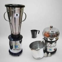 Liquidificador Alta Rotação 4L 220V, Extrator de Suco 3L Bivolt Linha KK ELETRO