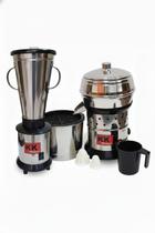 Liquidificador Alta Rotação 4L 220V, Extrator de Suco 3L Bivolt Linha KKutil Liquidificador Alta Rotação 4L 220V, Extrator de Suco 3L Bivolt Linha KKutil