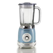 Liquidificador Ariete 583 Vintage azul com copo de vidro 1,5 litro 1000w 220 volts