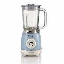Liquidificador ariete vintage com jarra de vidro 1,5l 4 velocidades azul 220v 00c058905arbr