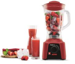 Liquidificador Arno 550w 5 Velocidades 220v Luxx Red Liquidificador Arno 550w 5 Velocidades 220v Luxx Red