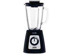 Liquidificador Arno Blendforce Jarra de Vidro Preto 700W