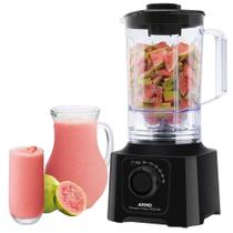 LIQUIDIFICADOR ARNO ELEGANCE 700W 3.1L UTRA TURBO 5 VELOCIDADES preto 220V LIQUIDIFICADOR ARNO ELEGANCE 700W 3.1L UTRA TURBO 5 VELOCIDADES preto 220V