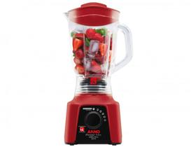 Liquidificador Arno Limpa Fácil Power Mix Vermelho - 5 Velocidades 550W