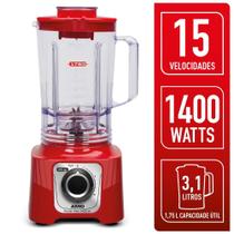 Liquidificador Arno Power Max LN63 Vermelho - 127V